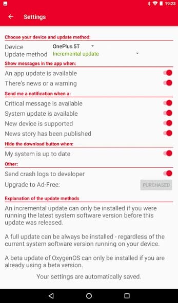 Oxygen Updater 6.7.6