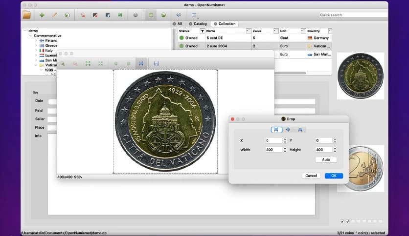 OpenNumismat 1.9.11