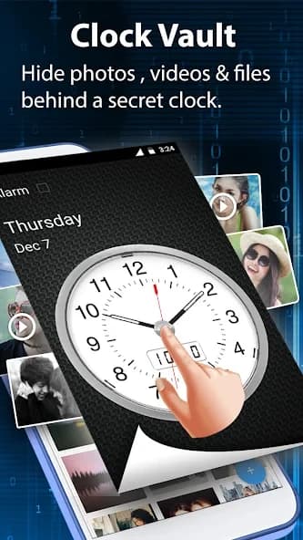 Clock Vault-Hide Photos,Videos 63.0
