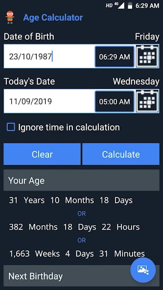 Age Calculator Pro 3.2.0