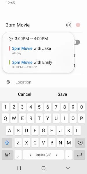 Samsung Calendar 12.5.03.17