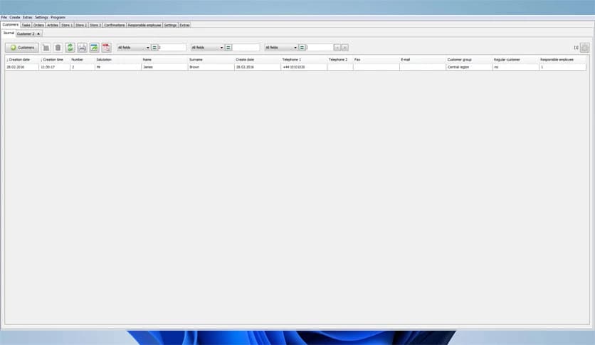 Universal Database 2.01.07