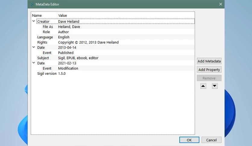 Sigil – Ebook Editor 2.7.0