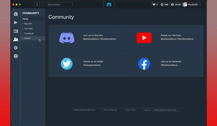 MacGameStore App