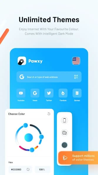 Pawxy – Fast VPN & Web Browser 1.12.1