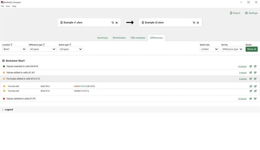 PerfectXL Compare 1.7.7