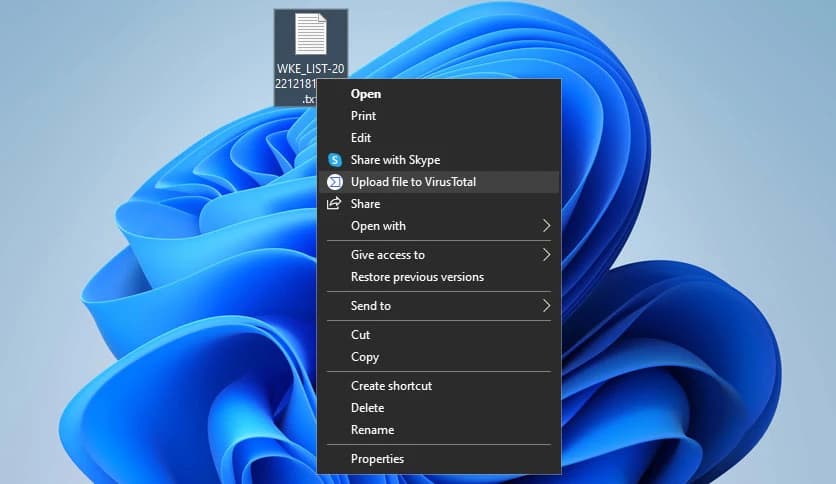 VirusTotal Uploader 2.2