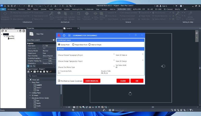 AlphaBIM For Revit 2025.1