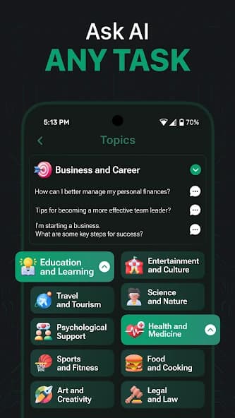 AI Chat 4 & Ask AI Chatbot GPT 20.0