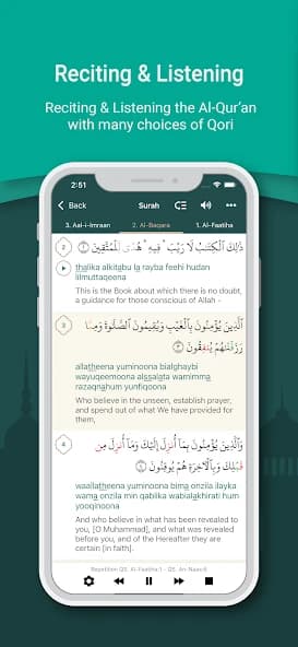 Quran English 3.1.45