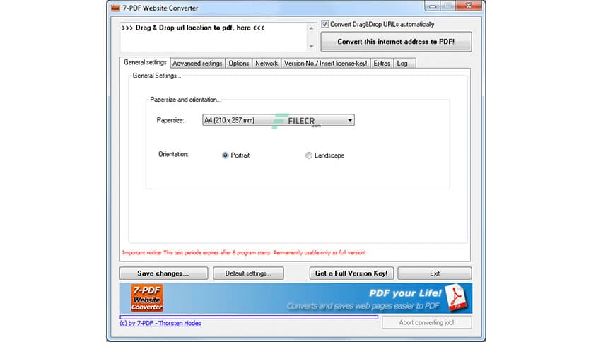 7-PDF Website Converter 3.0.0.184