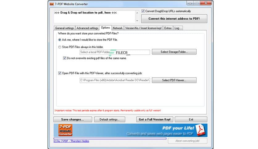 7-PDF Website Converter 3.0.0.184