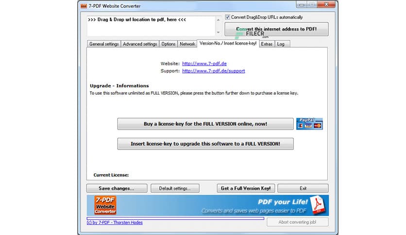 7-PDF Website Converter 3.0.0.184