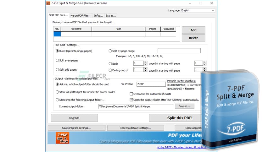 7-PDF Split and Merge Pro 6.0.0.184