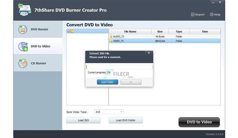 7thShare DVD Burner Creator Pro 1.4.0