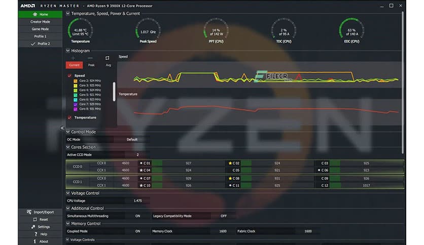 AMD Ryzen Master 3.0.1.4819
