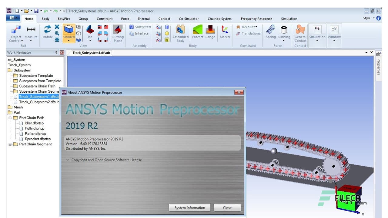ANSYS Motion 2022 R1