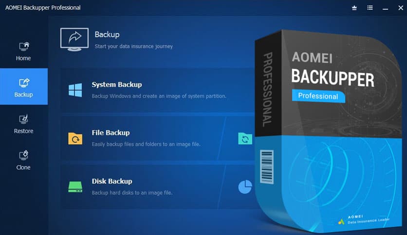 AOMEI Backupper 8.1.0 + WinPE ISO