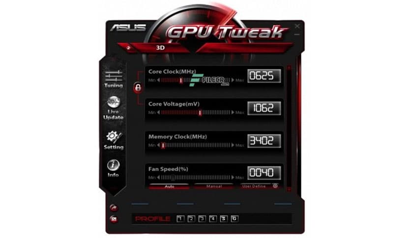 ASUS GPU Tweak II v2.3.9.0