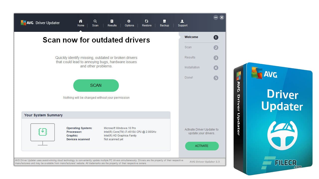 AVG Driver Updater 2.5.8