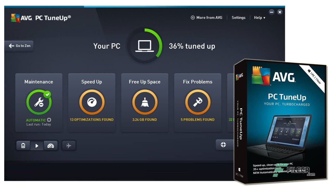 AVG TuneUp 21.2 build 2916