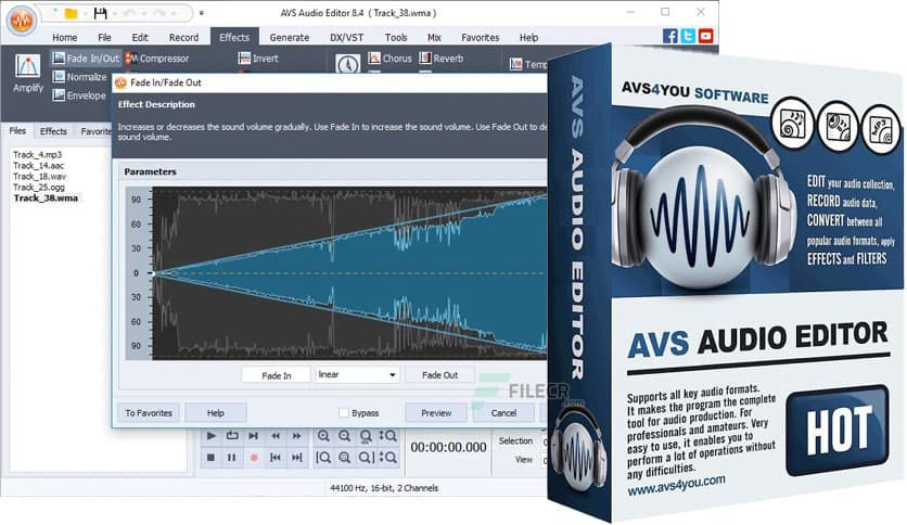 AVS Audio Editor 26.0.1.176
