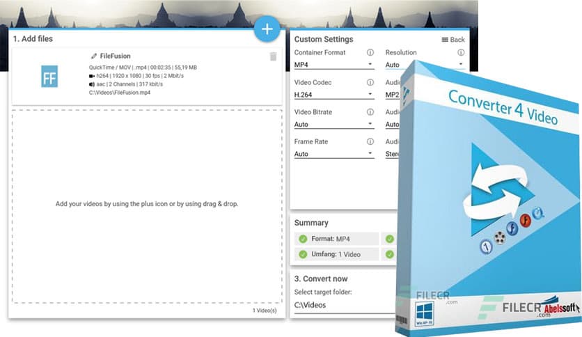 Abelssoft Converter4Video 2023 v9.01.47325