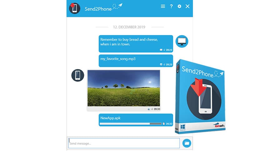 Abelssoft Send2Phone 2025 v7.0.3