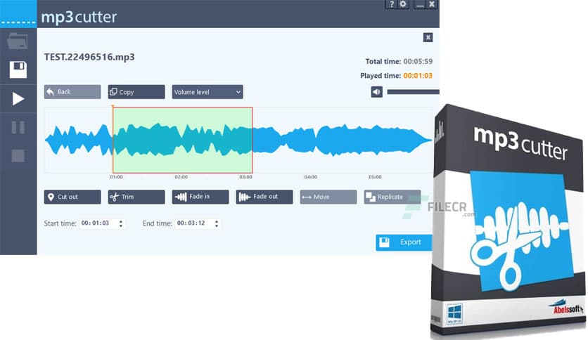 Abelssoft mp3 cutter Pro 8.1
