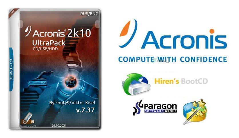 Acronis 2k10 UltraPack 7.39