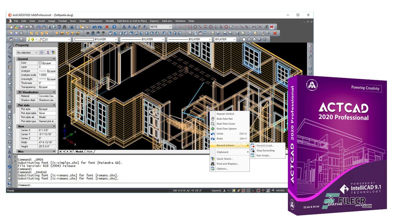 ActCAD Professional 2021 v10.0.1447