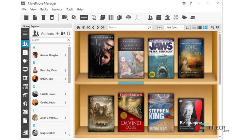 Alfa eBooks Manager Pro / Web 9.4.10.1