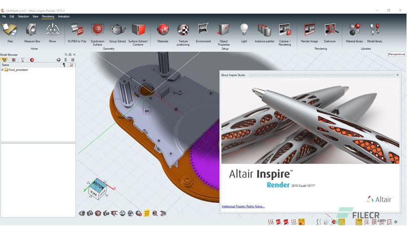 Altair Inspire Render 2023.0