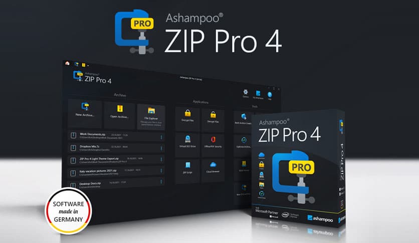 Ashampoo ZIP Pro 4.70.01