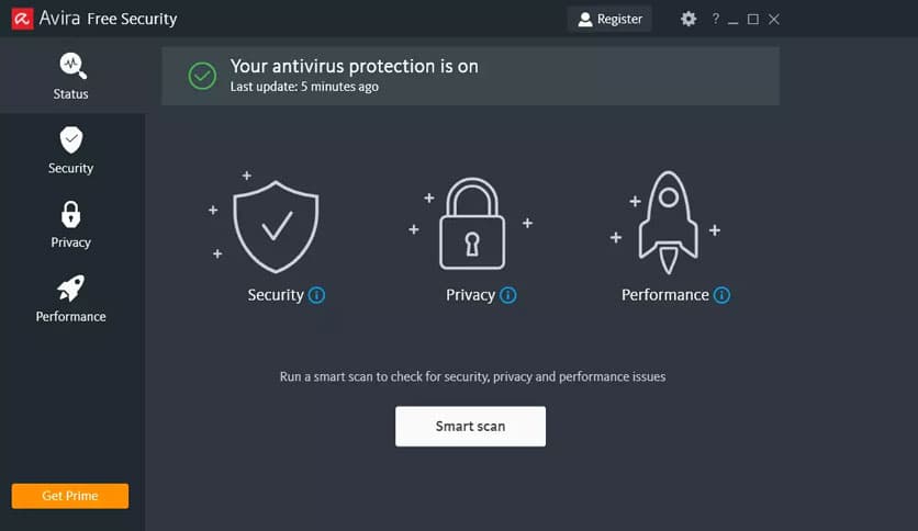 Avira Free Security Suite