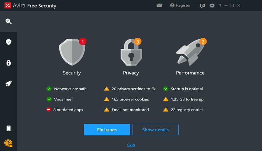 Avira Free Security Suite