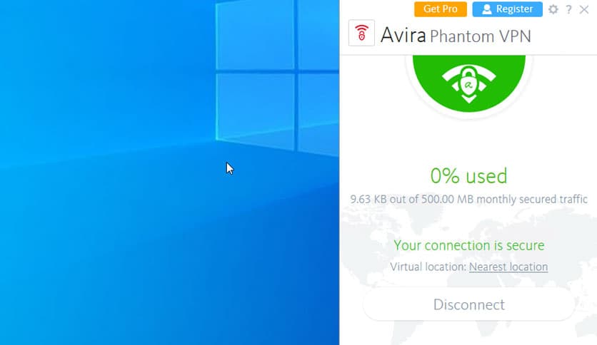 Avira Phantom VPN Pro 2.44.1.19908