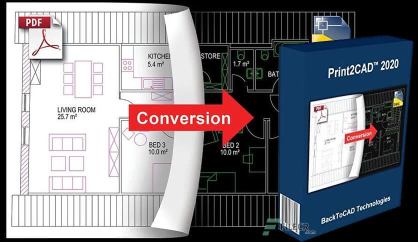 BackToCAD Print2CAD Ultimate 2022 v22.24