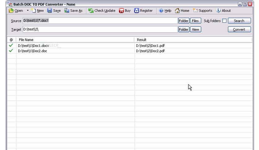 Batch Word to PDF Converter 2020.12.902.2197