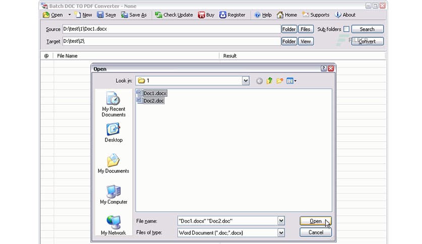 Batch Word to PDF Converter 2020.12.902.2197