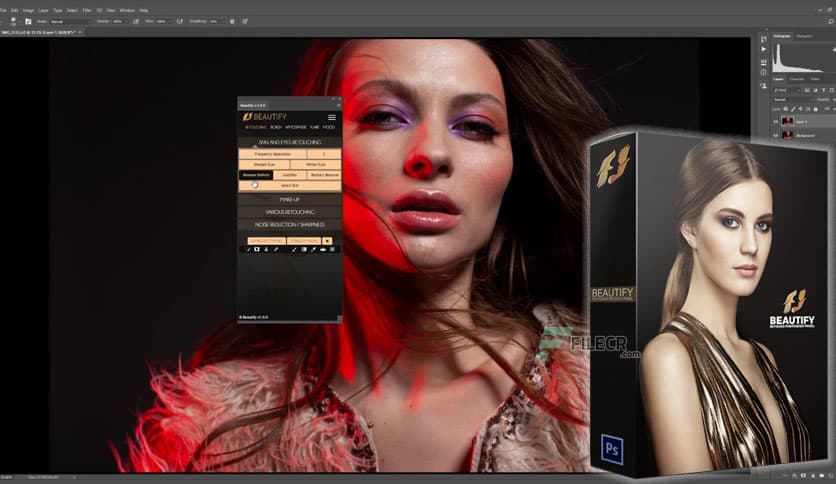 Beautify Retouch Panel for Adobe Photoshop 2.0.0