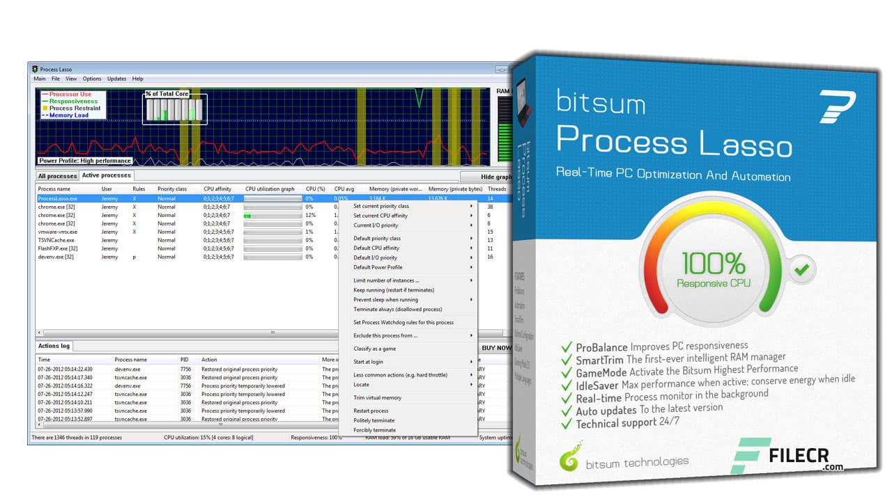 Bitsum Process Lasso Pro 17.0.2.20