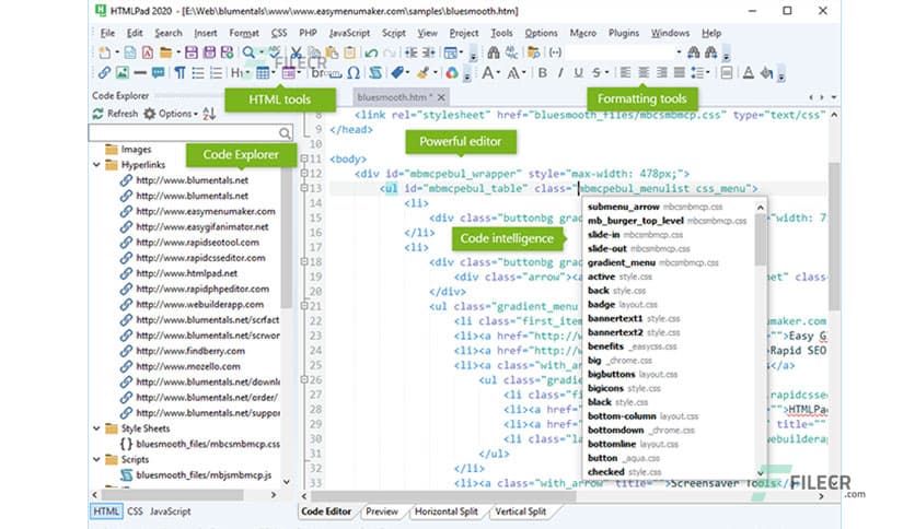 Blumentals HTMLPad 2025 v18.5.0.273
