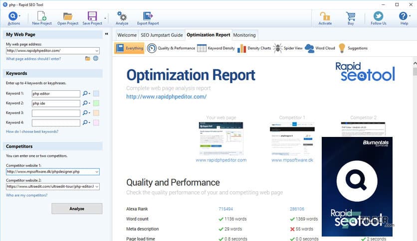 Blumentals Rapid SEO Tool 2.12.0.23