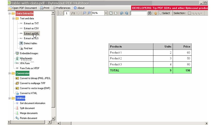 ByteScout PDF Multitool 13.4.1.4843