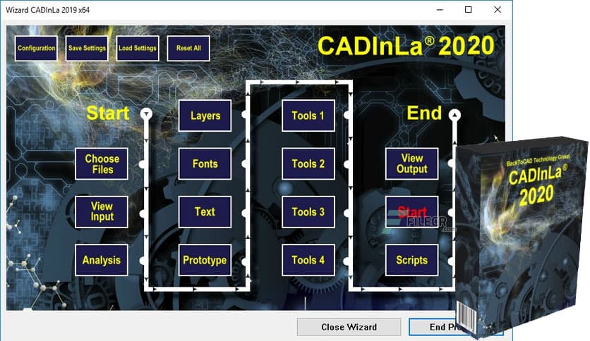 CADInLa 2020 v9.50b