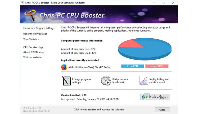 Chris-PC CPU Booster 2.08.08