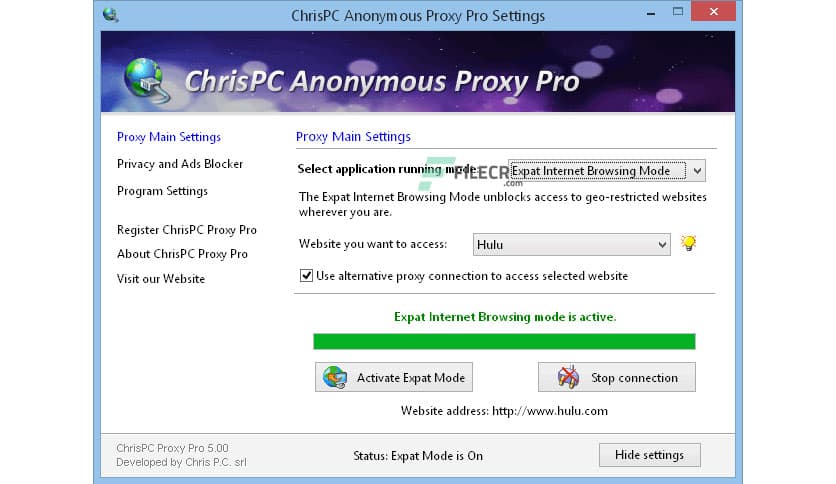 ChrisPC Anonymous Proxy Pro 9.24.0308