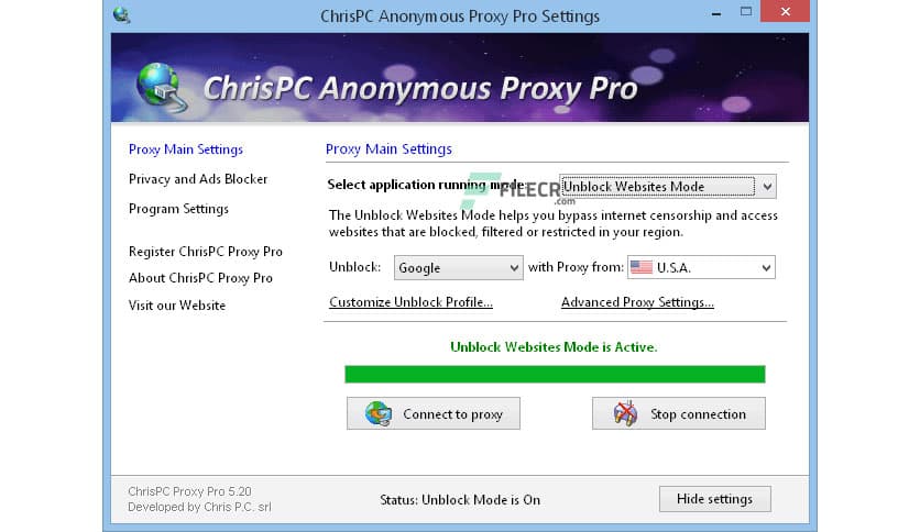 ChrisPC Anonymous Proxy Pro 9.24.0308