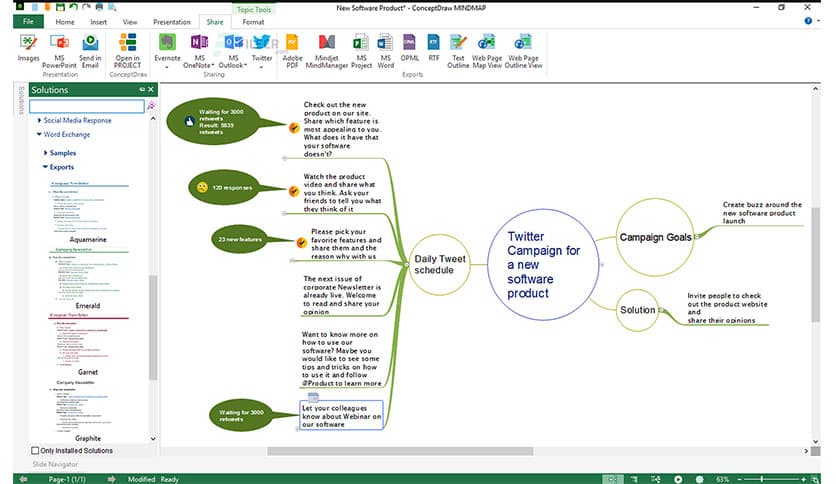 ConceptDraw MINDMAP 15.0.0.275